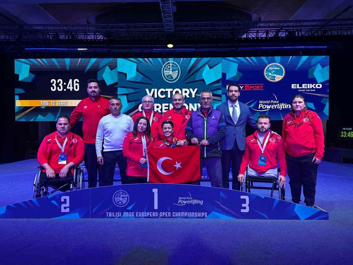 Avrupa Para Powerlifting Şampiyonası'nda milliler 15 madalyaya ulaştı