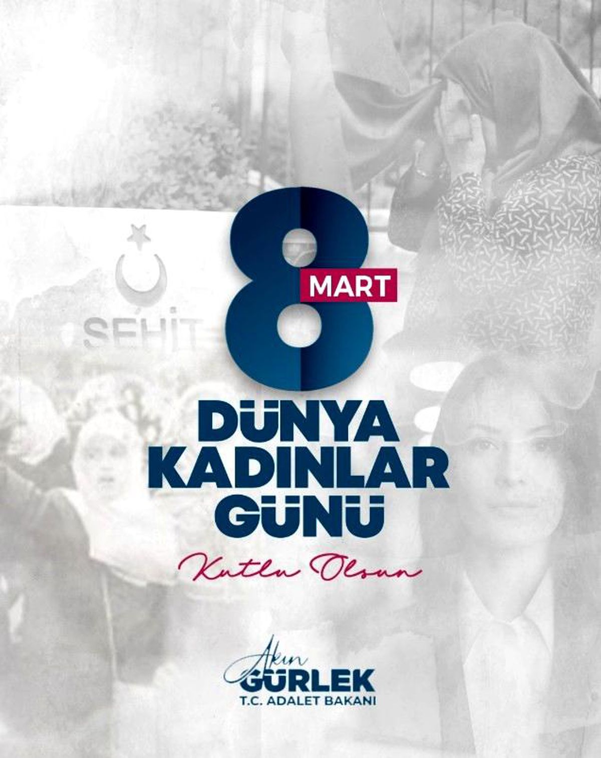 Bakan Gürlek: "Kadını dışlayan, şiddet uygulayan zihniyete karşı mücadelemizi kararlılıkla sürdürüyoruz"