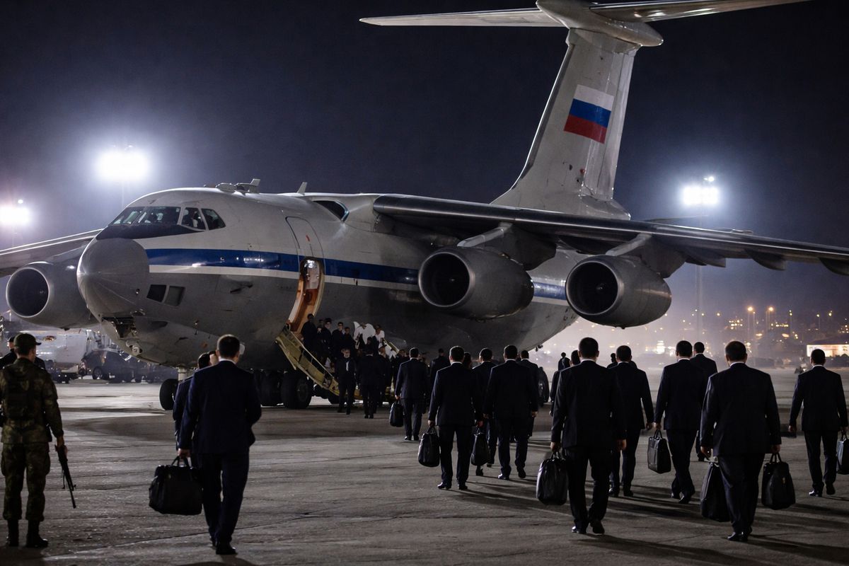 Bomba iddia: Rus kargo uçağı indi, onlarca İranlı diplomat ülkeyi terk etti