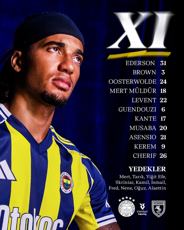 Fenerbahçe Samsunspor maçı hangi kanalda, Fenerbahçe Samsunspor maçını hangi kanal veriyor, nereden izlenir?