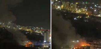 Süleymaniye'ye İHA'lı saldırı! Otelin yakını isabet aldı