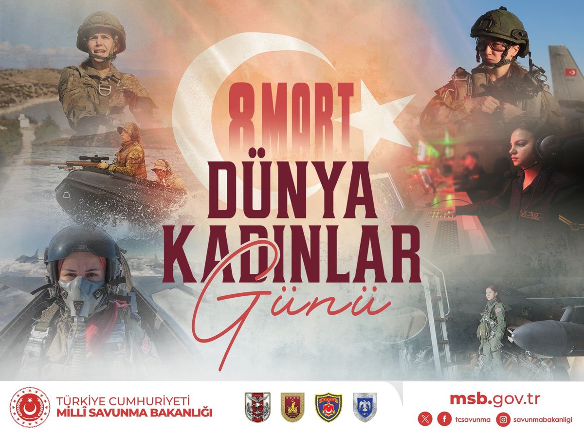 MSB'den 8 Mart Dünya Kadınlar Günü Mesajı