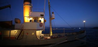 Nusret Mayın Gemisi 111 yıl sonra aynı rotada seyre çıktı