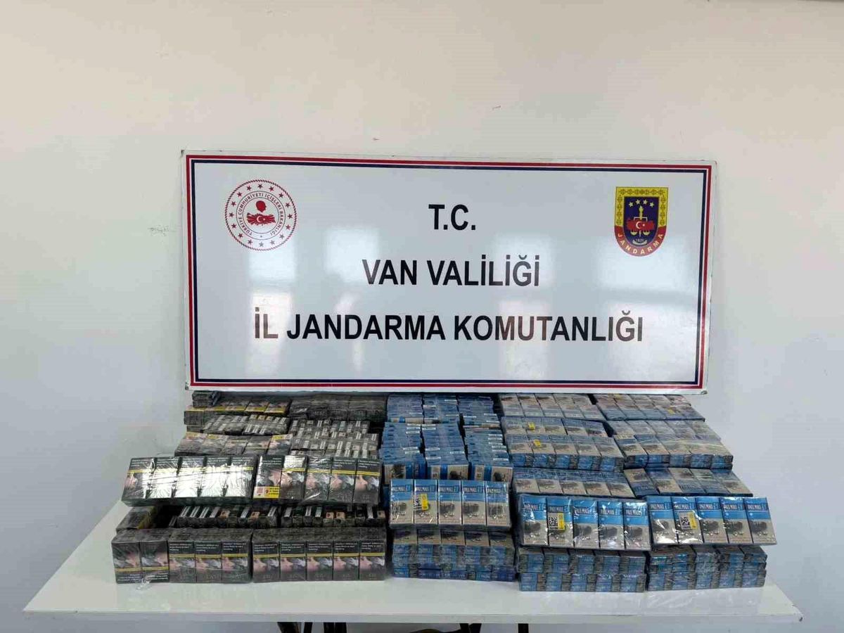 Van'da gümrük kaçağı malzeme ele geçirildi