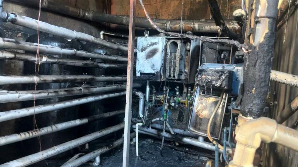 Alanya'da otelin kazan dairesinde çıkan yangın korkuttu