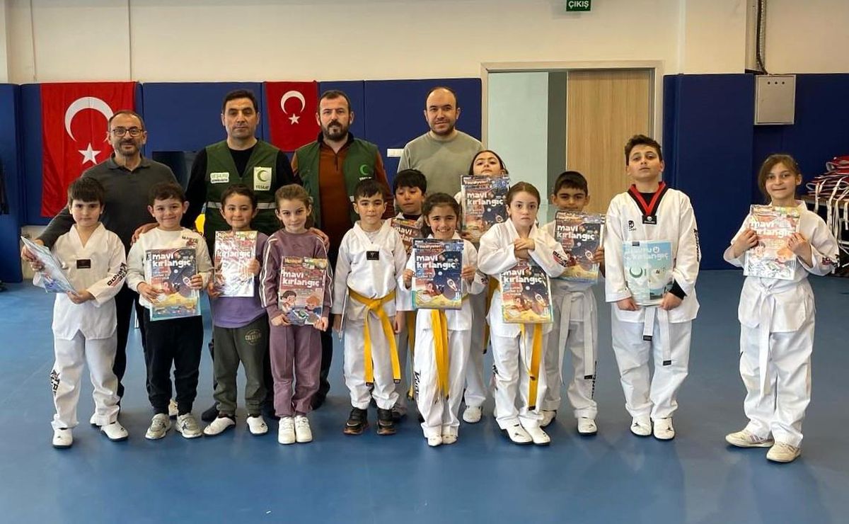 Bayburt'ta tekvando öğrencilerine teknoloji bağımlılığı eğitimi verildi