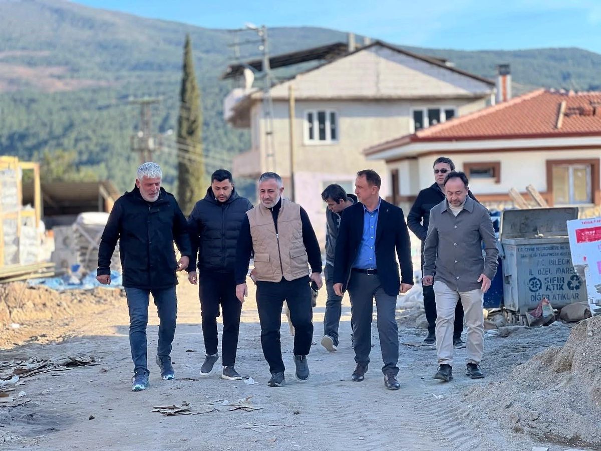 Bilecik'te yangının ardından başlatılan TOKİ konutları tamamlanma aşamasına geldi