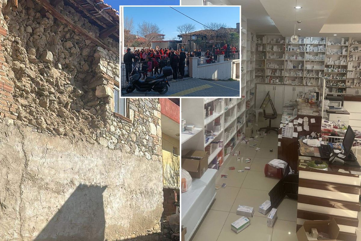 Denizli'de 5.1 büyüklüğünde deprem! Çevre illerde de hissedildi