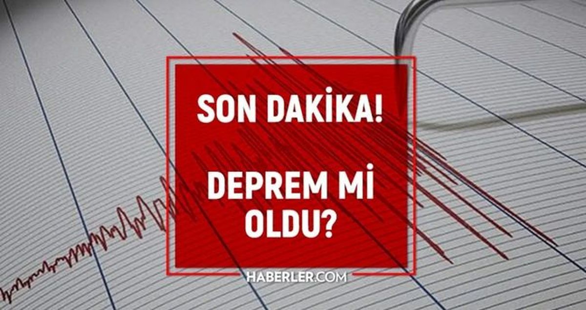 Denizli deprem SON DAKİKA! Denizli'de deprem mi oldu, kaç büyüklüğünde deprem oldu?