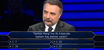 İstiklal Marşı'nın ilk kıtasında toplam kaç kelime vardır?