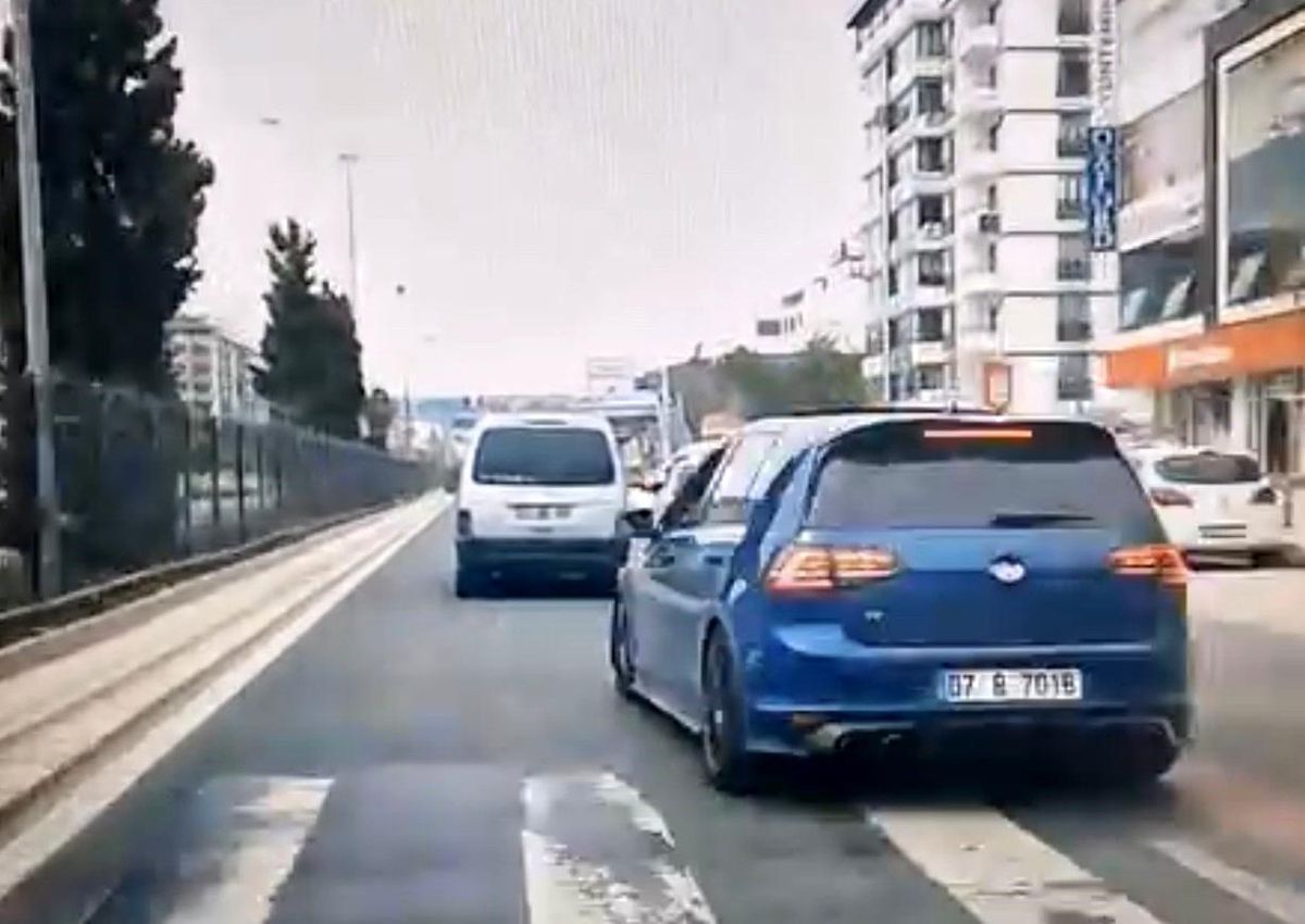 Makas atan sürücüye 90 bin lira ceza