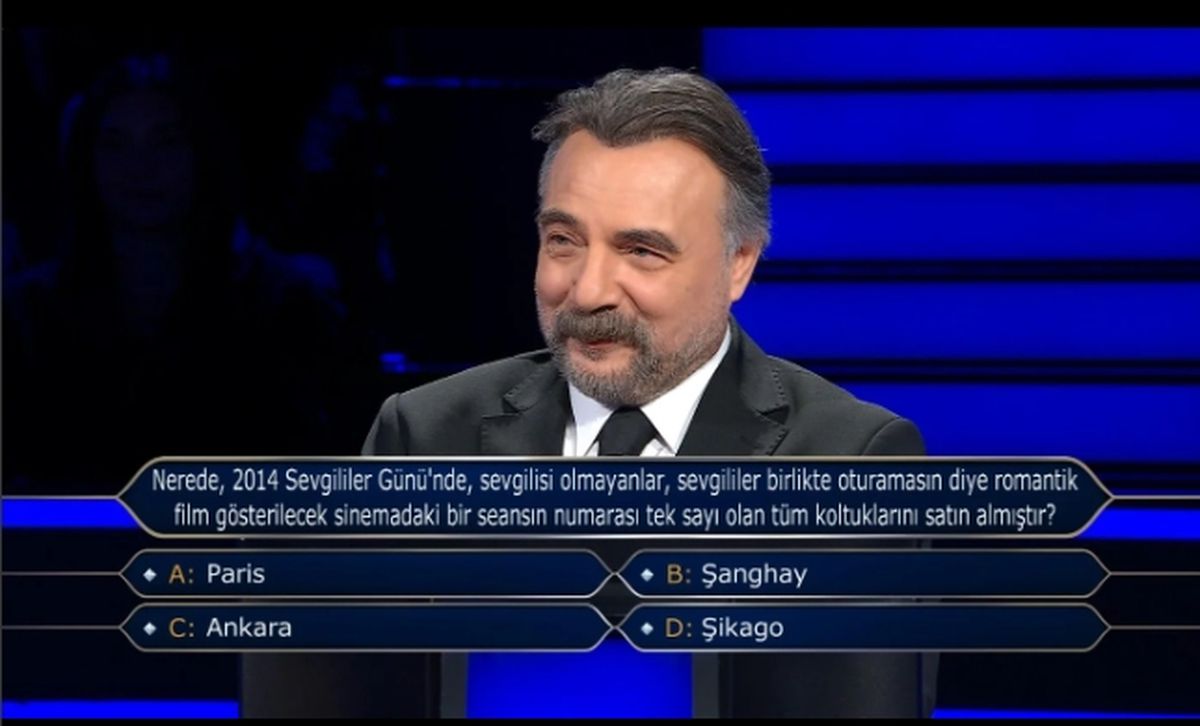 Nerede, 2014 Sevgililer Günü'nde, sevgilisi olmayanlar, sevgililer birlikte oturamasın diye romantik film ...