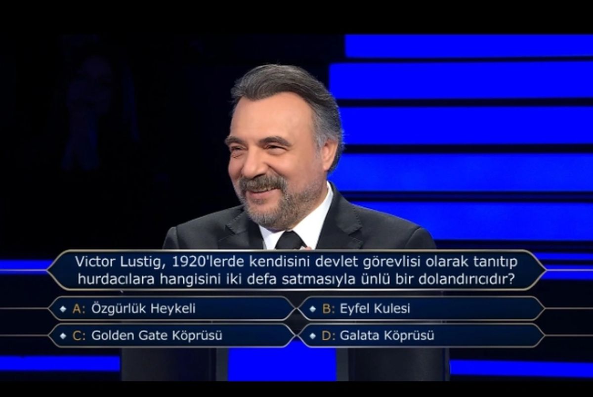 Victor Lustig 1920'lerde kendisini devlet görevlisi olarak tanıtıp hurdacılara hangisini iki defa satmasıy...