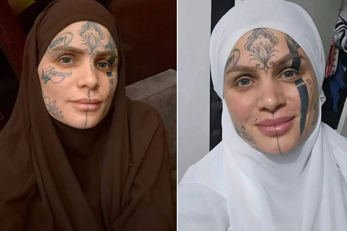 Yüzündeki dövmelerle gündem olan Nazan'ın yeni işi