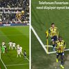 90+5'te gelen golle telefonunu tribünden alt kata düşürdü! Sonrasında olanlar daha da ilginç