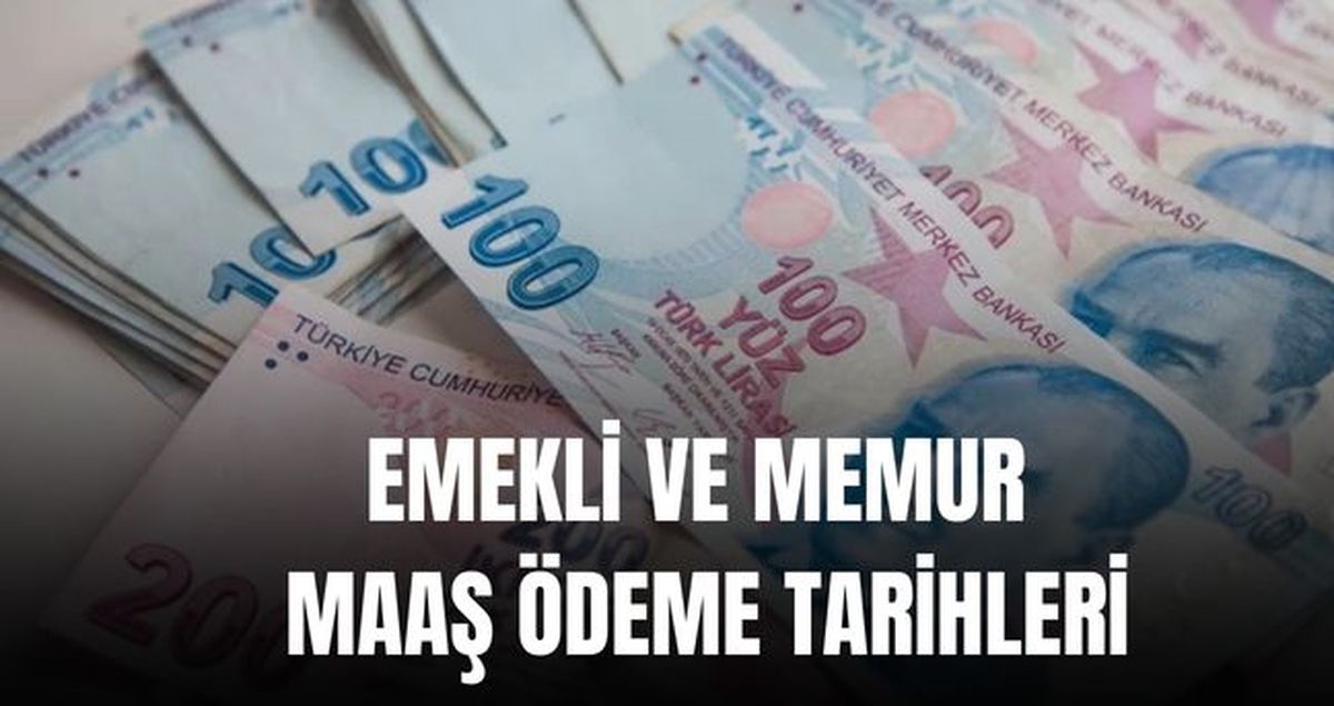 Emekli ve memur maaşları bayramdan önce mi yatacak? Memur ve emekli maaşı erken yatar mı? Emekli maaşları ...