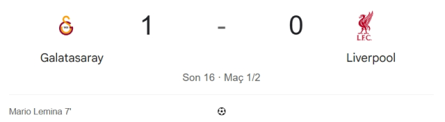 Galatasaray Liverpool maç özeti ve golleri! (ÖZET) Galatasaray Liverpool kaç kaç bitti, golleri kim attı?