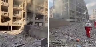 İşte bombaların hedefindeki Tahran'ın son hali