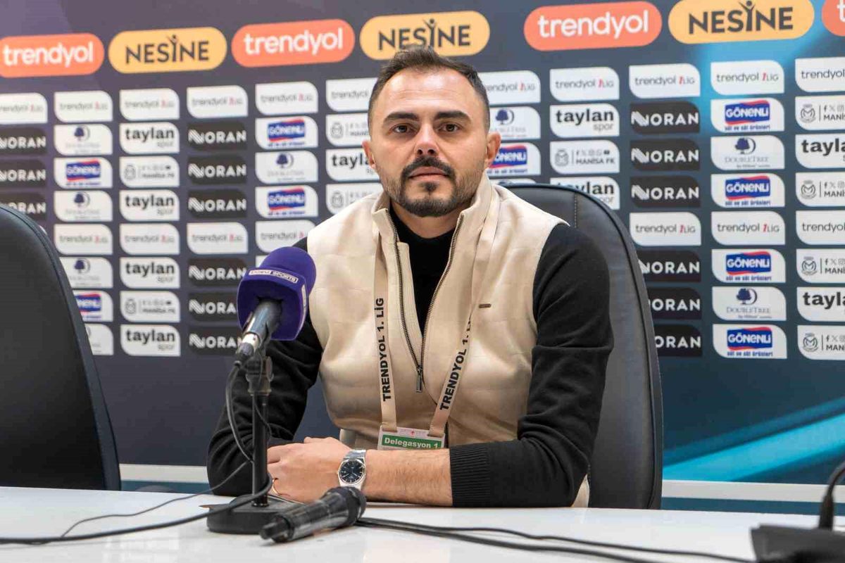 Manisa FK Sarıyer maçın ardından