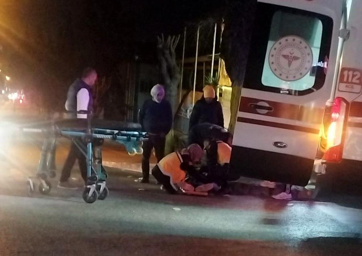 Motosikletler kafa kafaya çarpıştı: 1 yaralı
