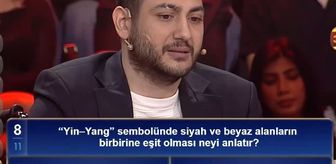 'Yin-Yang' sembolünde siyah ve beyaz alanların birbirine eşit olması neyi anlatır?