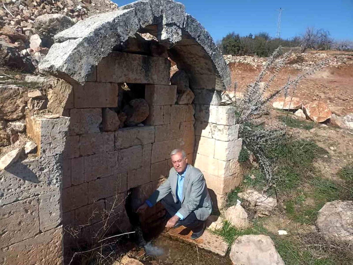 Altun'dan Araban'daki tarihi çeşmelerde restore talebi