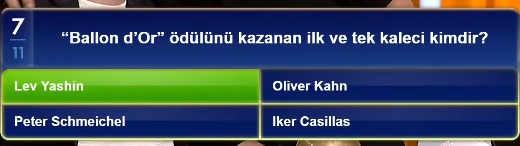 'Ballon d'Or' ödülünü kazanan ilk ve tek kaleci kimdir?