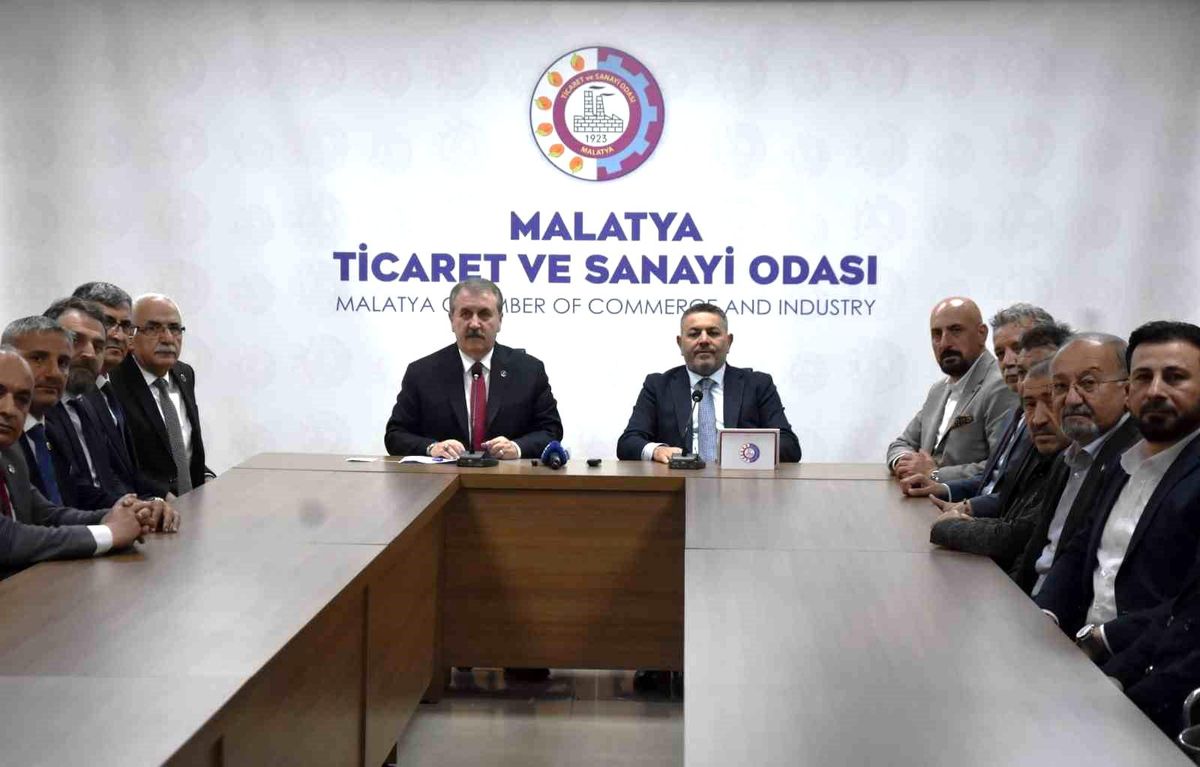 BBP Genel Başkanı Destici'den Malatya TSO'ya ziyaret