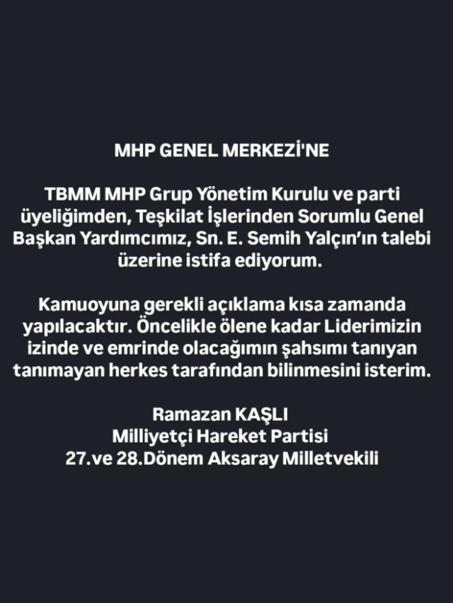 تم إحالة رمضان كاشلي إلى لجنة الانضباط واستقال من MHP