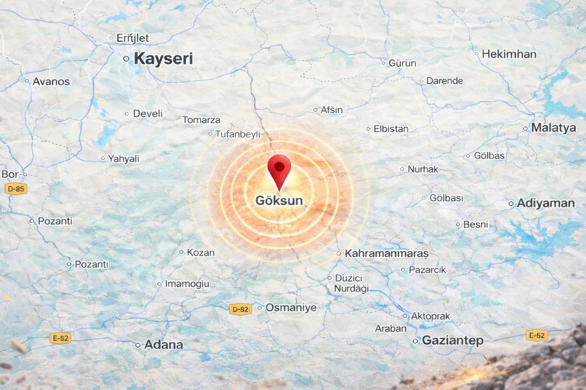 Kahramanmaraş'ta korkutan deprem