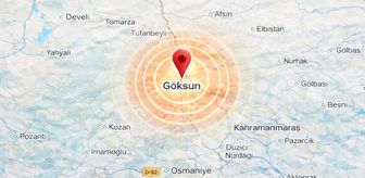 Kahramanmaraş'ta korkutan deprem