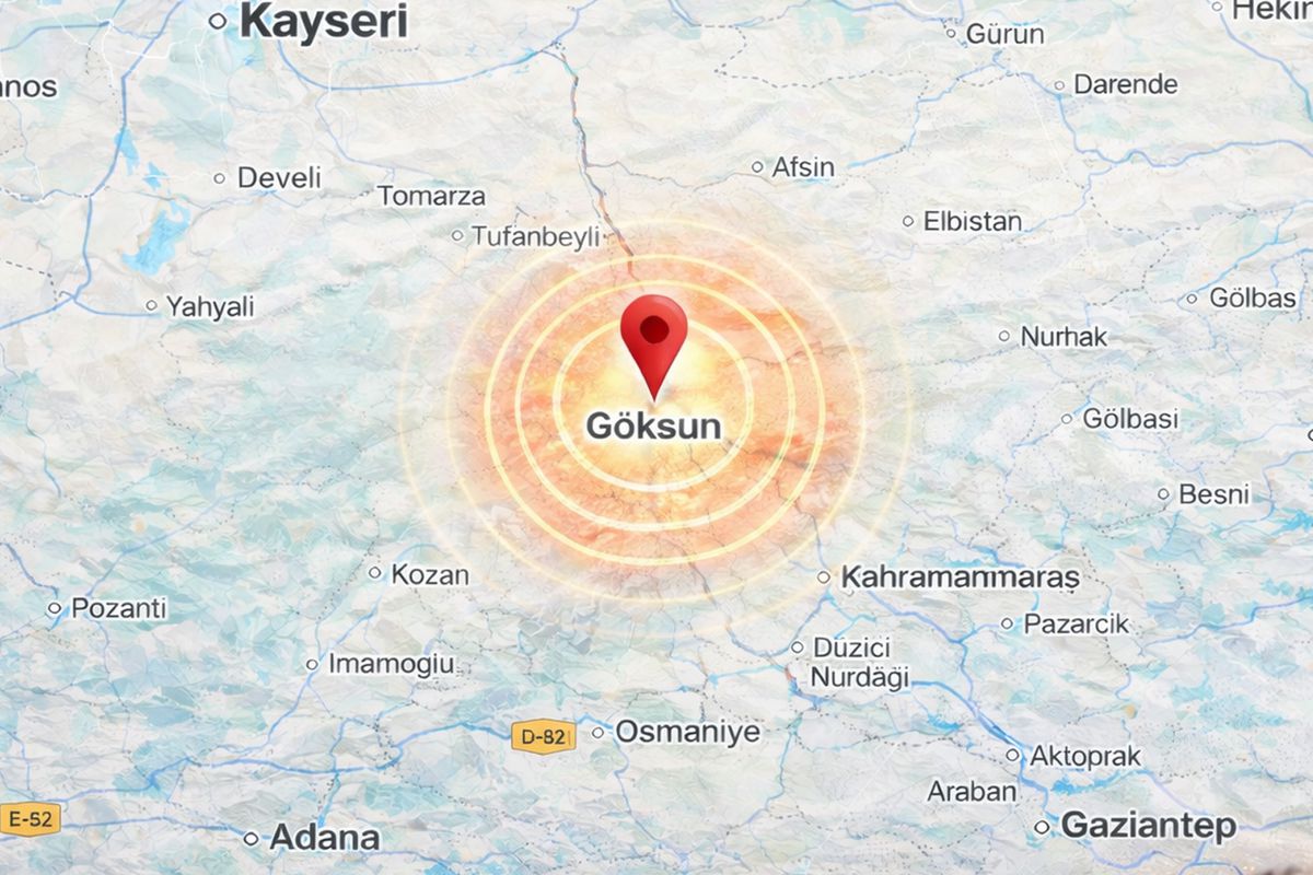 Kahramanmaraş'ta korkutan deprem
