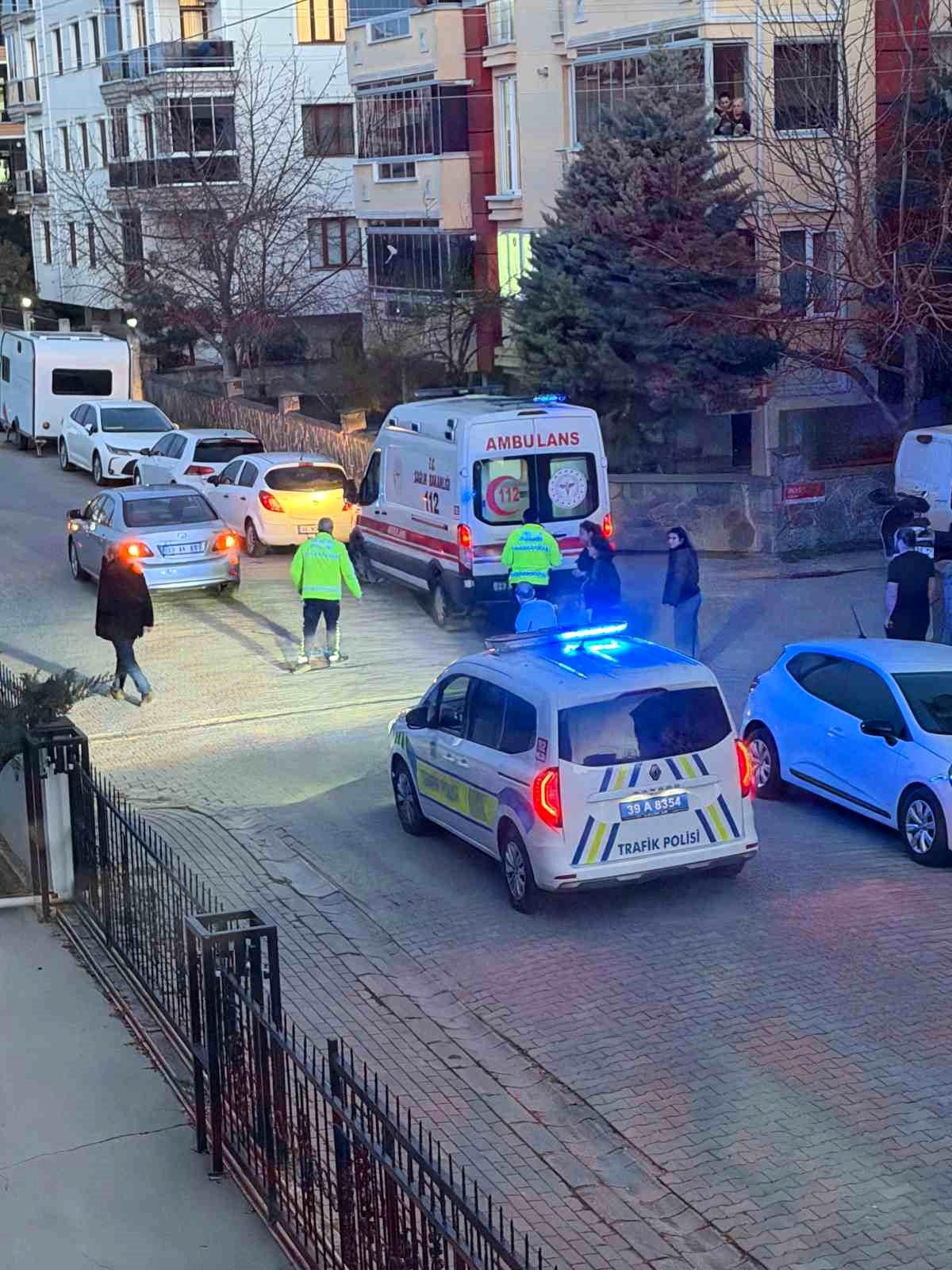 Otomobil ile motosiklet çarpıştı: 1 yaralı