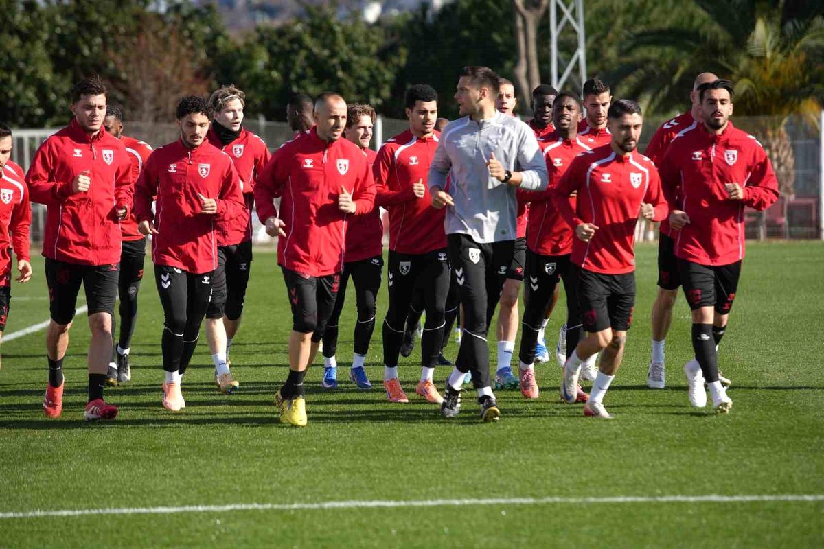Samsunspor, Rayo Vallecano hazırlıklarını tamamladı