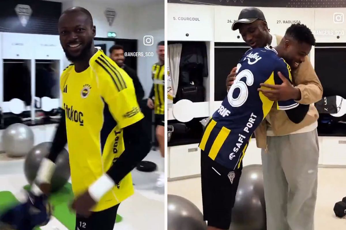 Sidiki Cherif, tüm Angers'i Fenerbahçeli yaptı