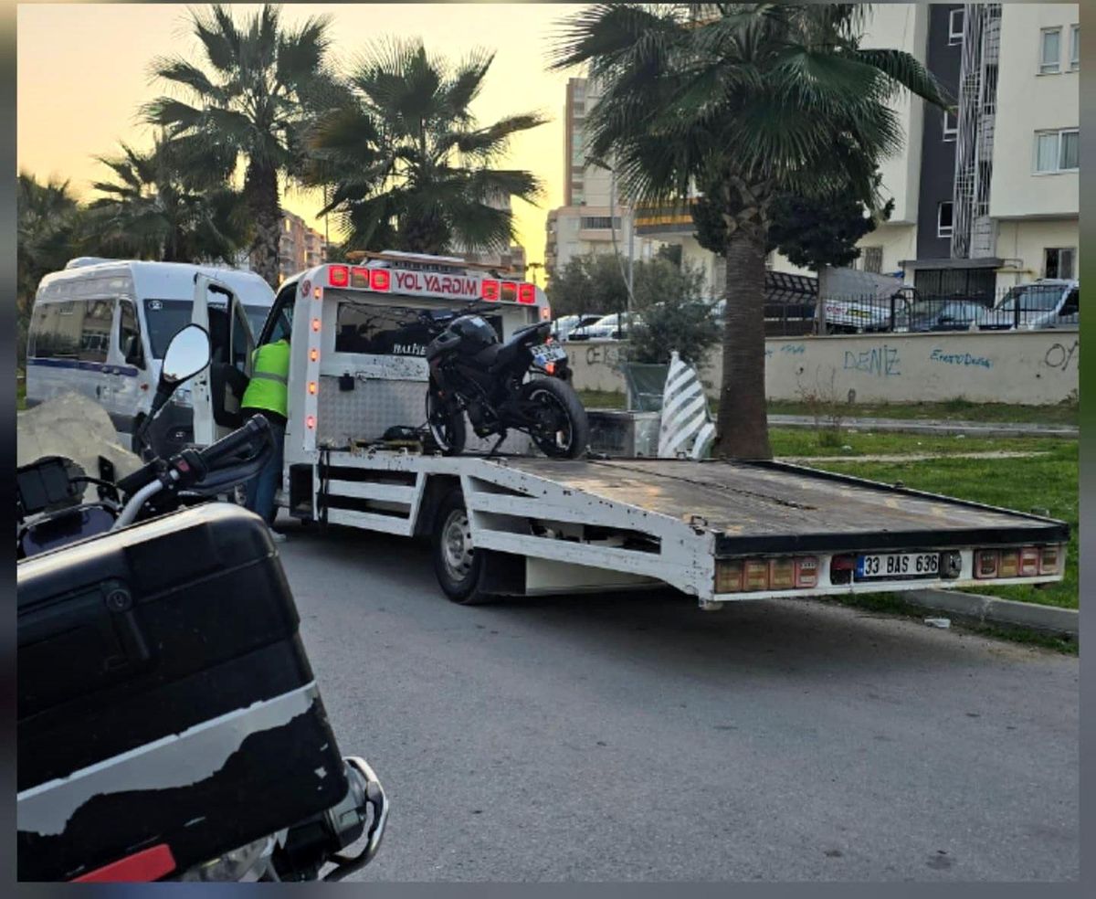 Tarsus'ta tek teker şovu pahalıya patladı: 21 bin TL ceza