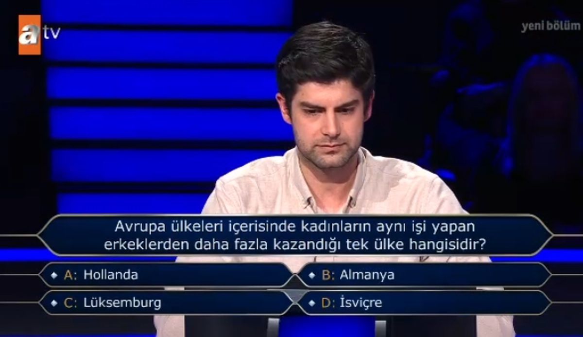 Avrupa ülkeleri içerisinde kadınların aynı işi yapan erkeklerden daha fazla kazandığı tek ülke hangisidir?