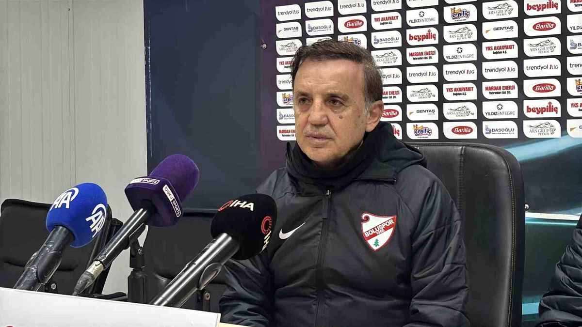 Boluspor Çorum FK maçının ardından