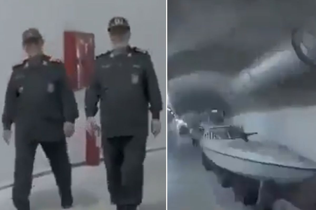 İran'dan Trump'a rest! Yeraltı deniz üslerinin görüntülerini paylaştılar