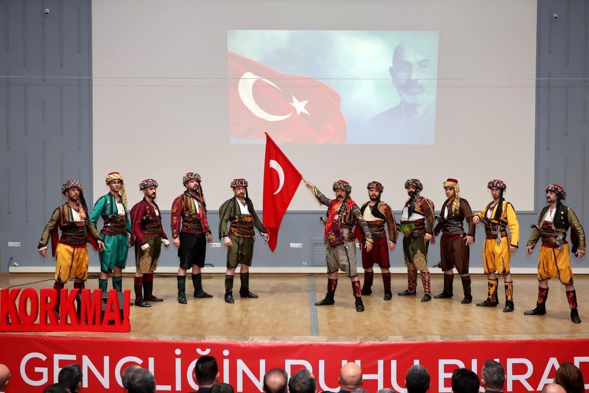 İstiklal Marşı'nın kabulü dolayısıyla tören yapıldı