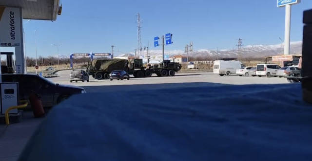 Shipments for the Patriot to be deployed in Malatya are ongoing