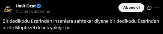 Sadettin Saran Ümit Özat olayı nedir? Sadettin Saran ne dedi?