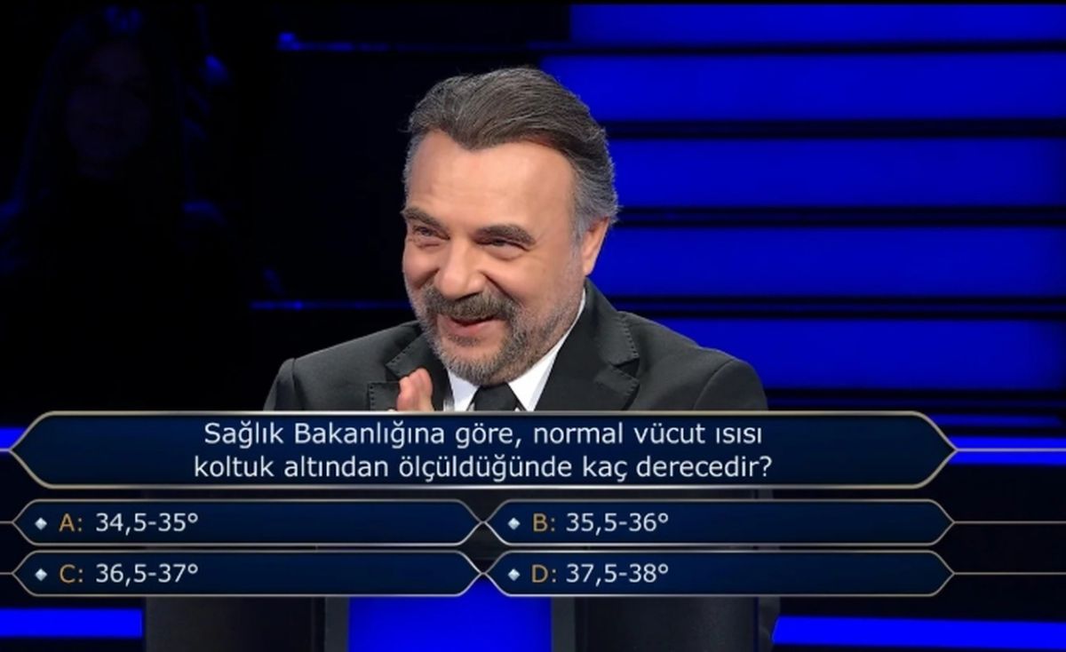 Sağlık Bakanlığına göre, normal vücut ısısı koltuk altından ölçüldüğünde kaç derecedir?