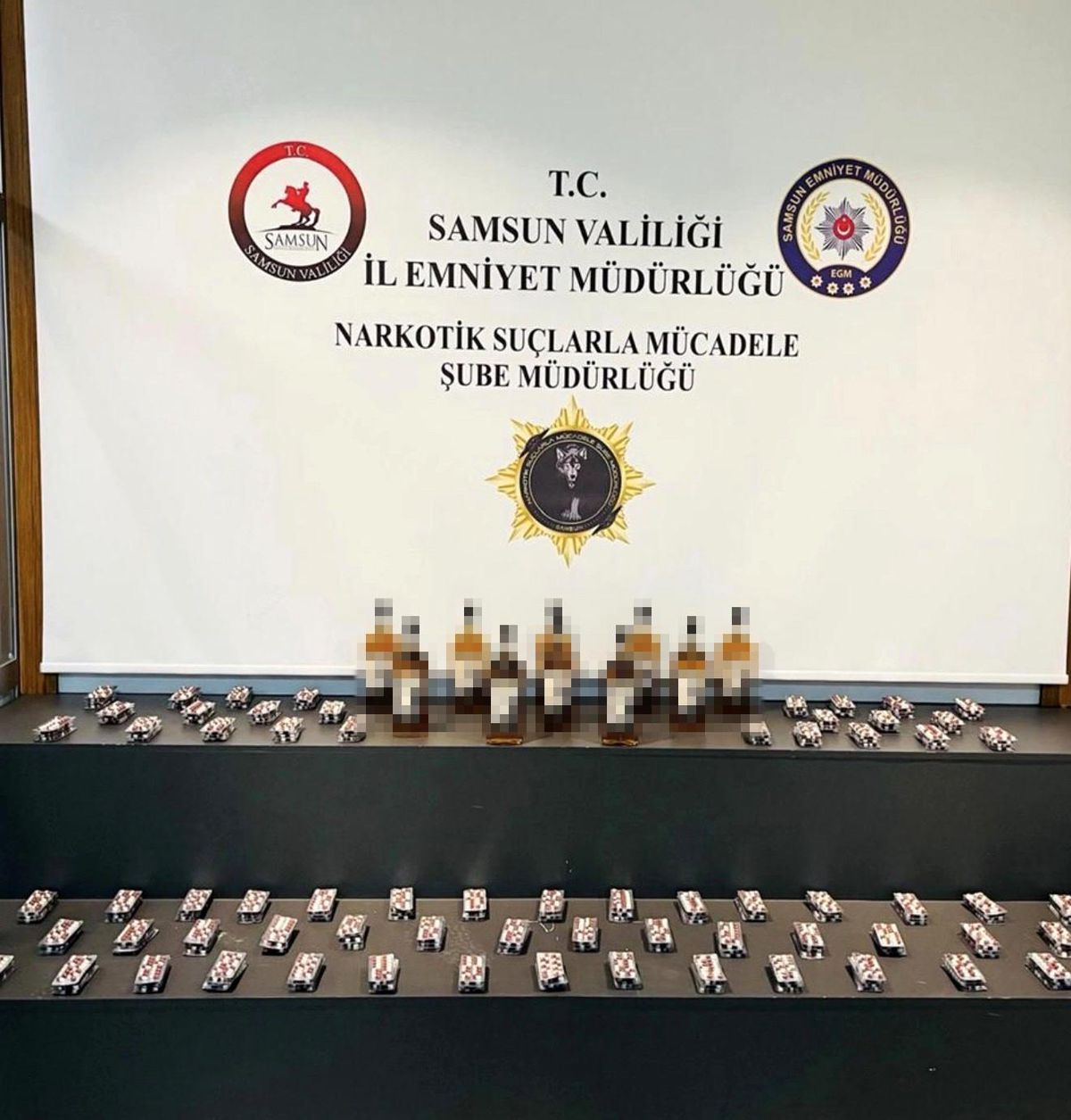 Samsun'da 3 ilçede narkotik operasyonu: 10 kişi yakalandı