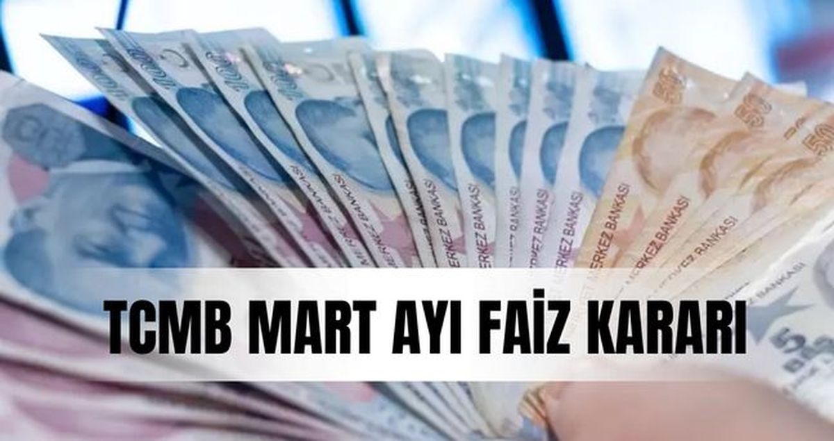 TCMB Mart ayı faiz kararı SON DAKİKA! Merkez Bankası faiz kararı açıklandı mı? Mart ayı Merkez Bankası fai...