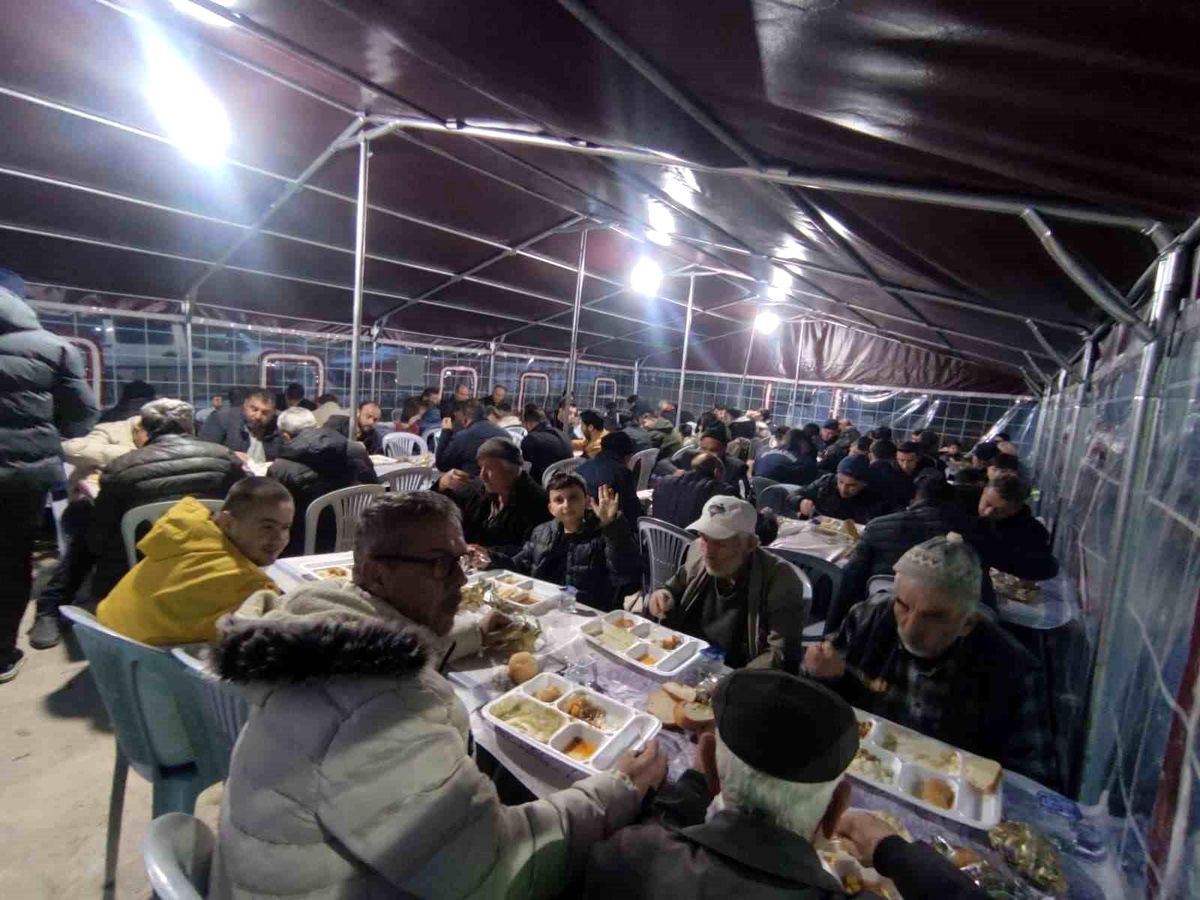 Bursa'nın dağ ilçesinde büyük ramazan dayanışması