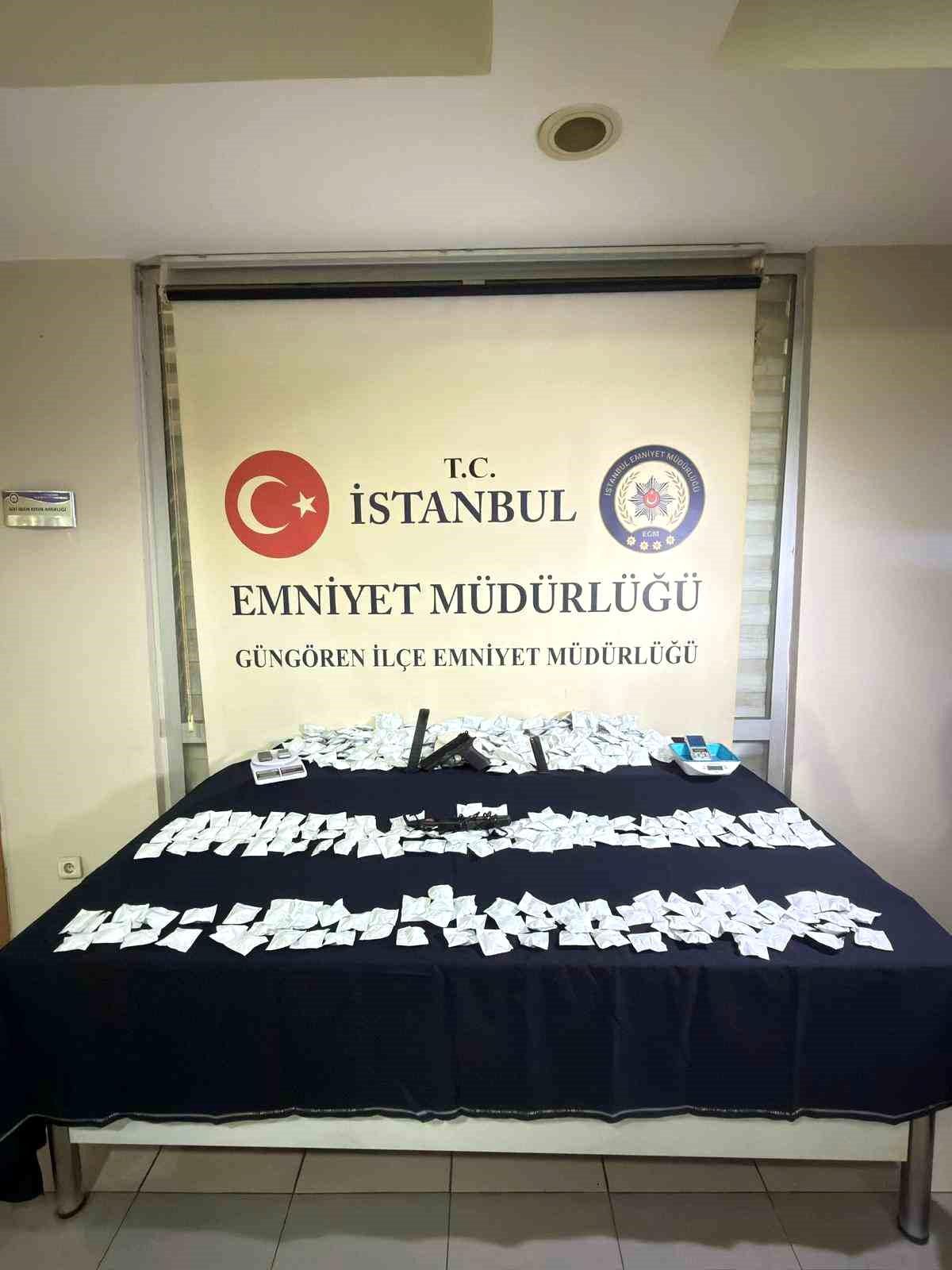Güngören'de işyerine uyuşturucu operasyonu: 1 gözaltı