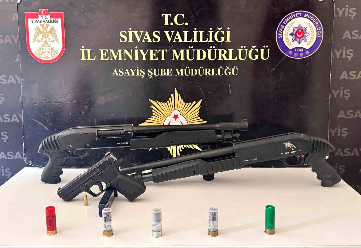 Sivas'ta araçlara ateş açan şüpheliler yakalandı, 6 şüpheli tutuklandı