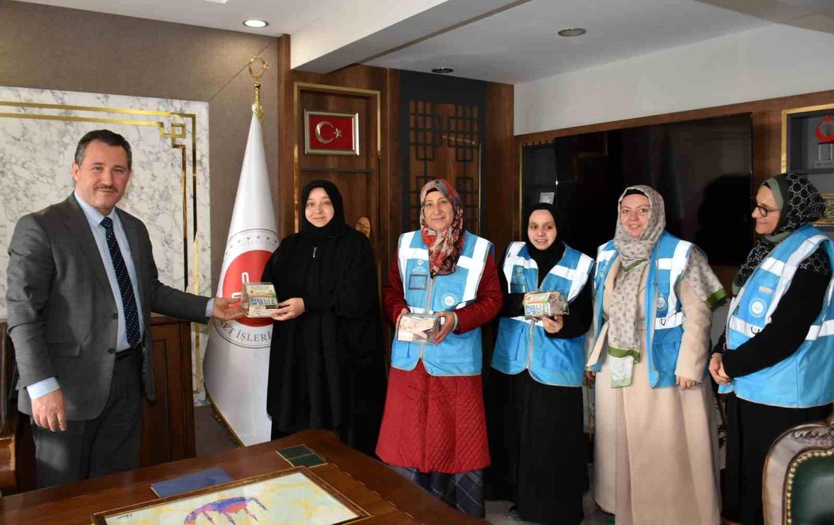 Bilecik'te öğrencilerden Filistin'e destek
