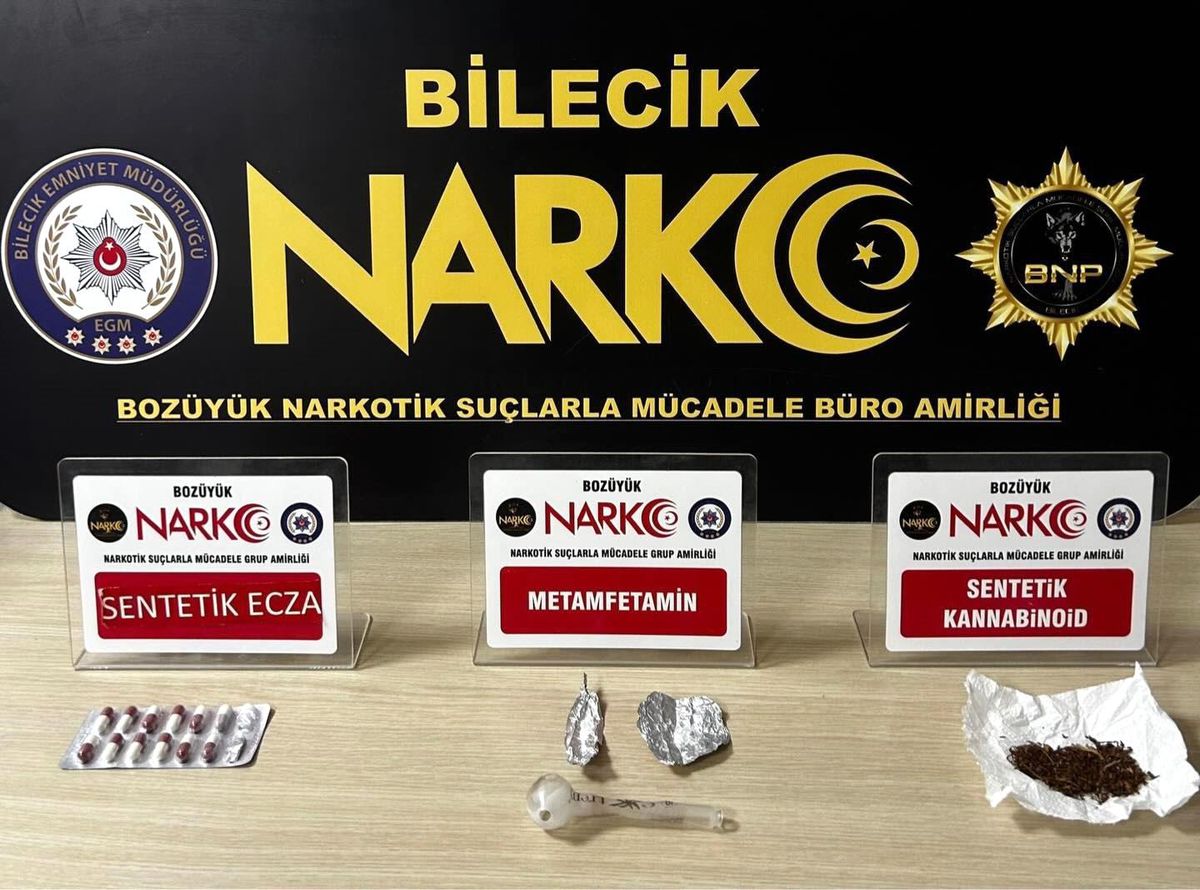 Bilecik'te uyuşturucu operasyonu: 3 şüpheli yakalandı